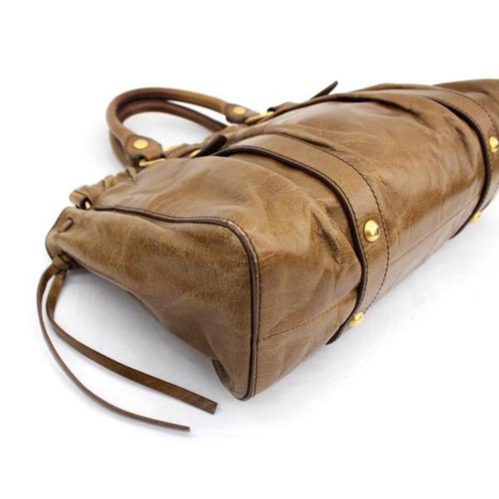 Miu Miu 2way Shoulder Bag Brown - image 5